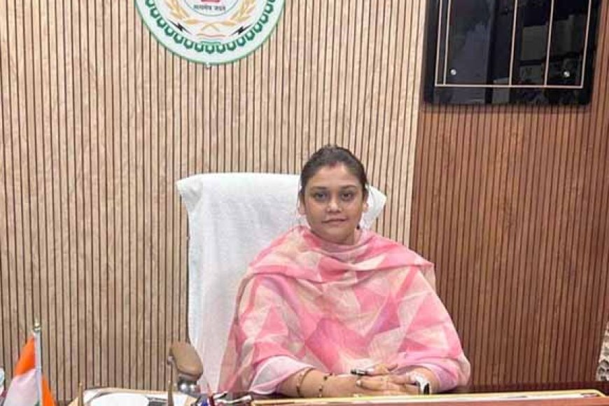 नवीन जिले मनेन्द्रगढ़ चिरमिरी भरतपुर को पहली महिला जिला पंचायत अध्यक्ष से पहले मिली पहली महिला जिला पंचायत सीईओ