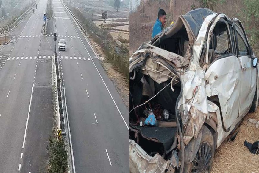 तेज-रफ्तार-का-कहर:-2-लड़कियों-की-मौत,-अनकंट्रोल-होकर-पलटी-कार,-बाकी-गंभीर