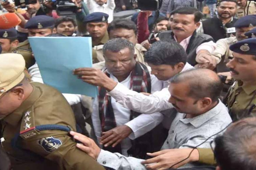 छत्‍तीसगढ़-शराब-घोटाला:-मंत्री-लखमा-गिरफ्तार-कर-सात-दिन-की-रिमांड-पर-भेजे-गए