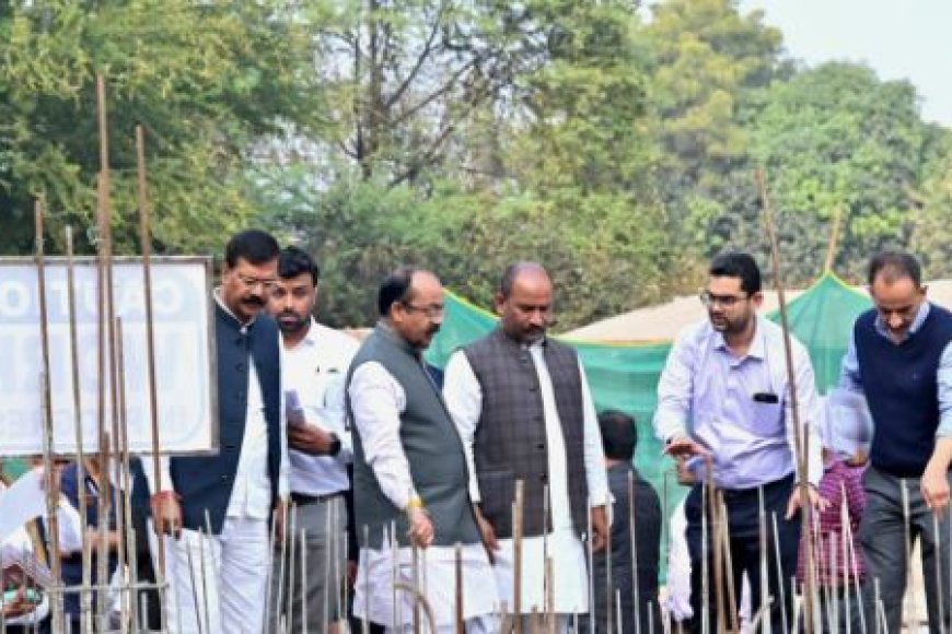 मिशन-अमृत-2.0-के-तहत-माना-में-पेयजल-योजना-का-काम-तेज-होगा,-उपमुख्यमंत्री-ने-किया-निरीक्षण