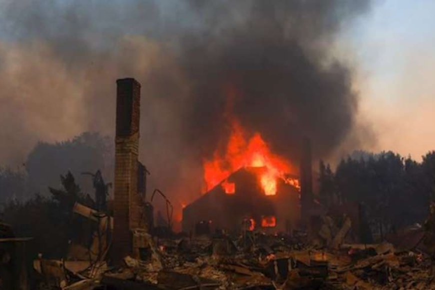 कैलिफोर्निया के लास एंजिलिस में आग की लपटें बढ़ीं, एक हजार इमारतें हुईं खाक