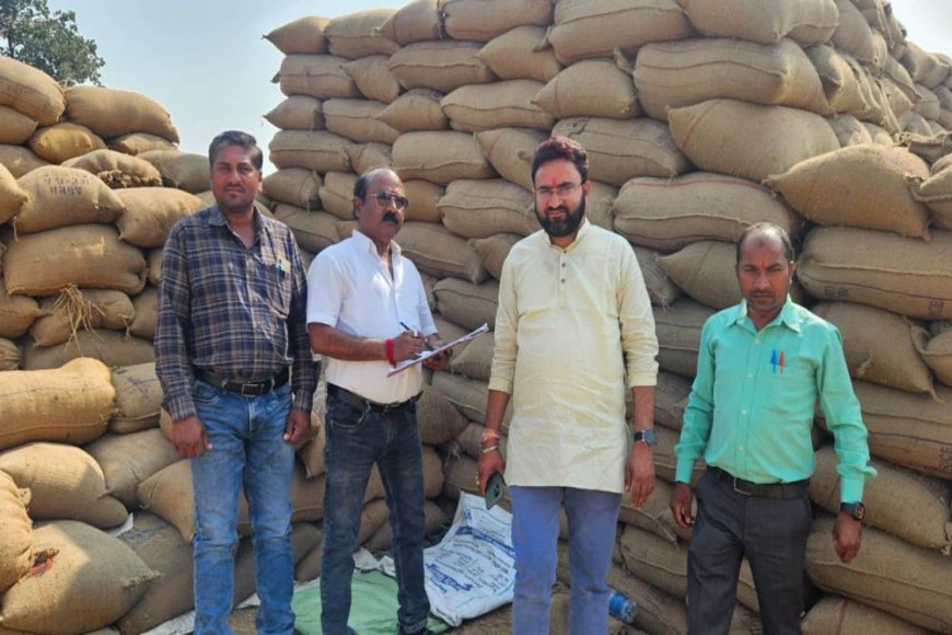 रायपुर-:-समर्थन-मूल्य-पर-धान-विक्रय-में-गड़बड़ी-का-मामला-पकड़ाया,-82-क्विंटल-धान-विक्रय-का-टोकन-निरस्त