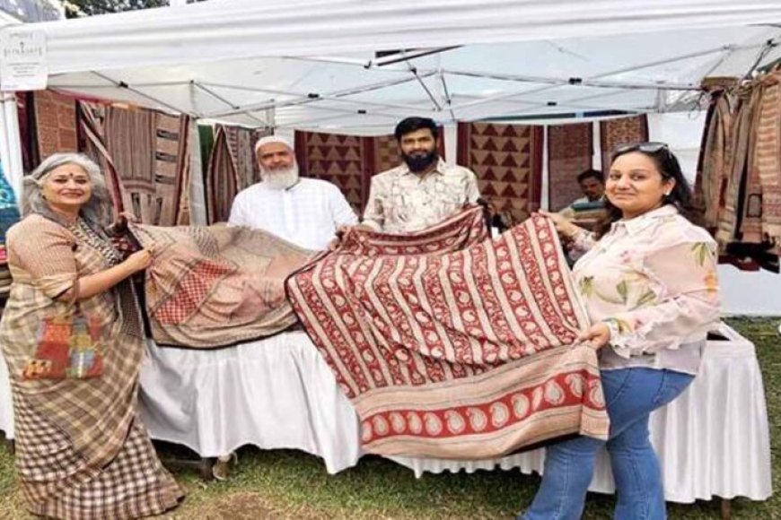मध्यप्रदेश-के-बाग-प्रिंट-शिल्पियों-की-पुणे-की-विरासत-हाट-में-धूम