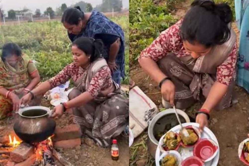 छत्तीसगढ़&अंबिकापुर-में-मंत्री-लक्ष्मी-राजवाड़े-ने-बनाकर-खिलाया-आलू-दम,-चुनाव-प्रचार-के-दौरान-दिखा-अलग-अंदाज