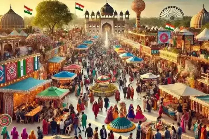 मध्यप्रदेश-अन्तर्राष्ट्रीय-सूरजकुंड-शिल्प-मेले-में-बना-थीम-स्टेट