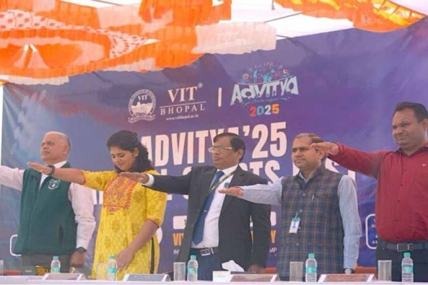 वीआईटी-भोपाल-विश्वविद्यालय-में-खेल-सप्ताह-का-भव्य-आगाज