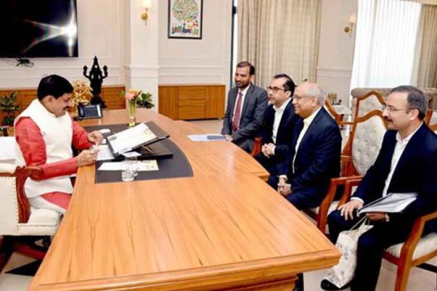 मुख्यमंत्री-डॉ.-यादव-से-आईटीसी-के-चेयरमैन-श्री-पुरी-एवं-सीआईआई-और-एक्सिस-बैंक-के-प्रतिनिधियों-ने