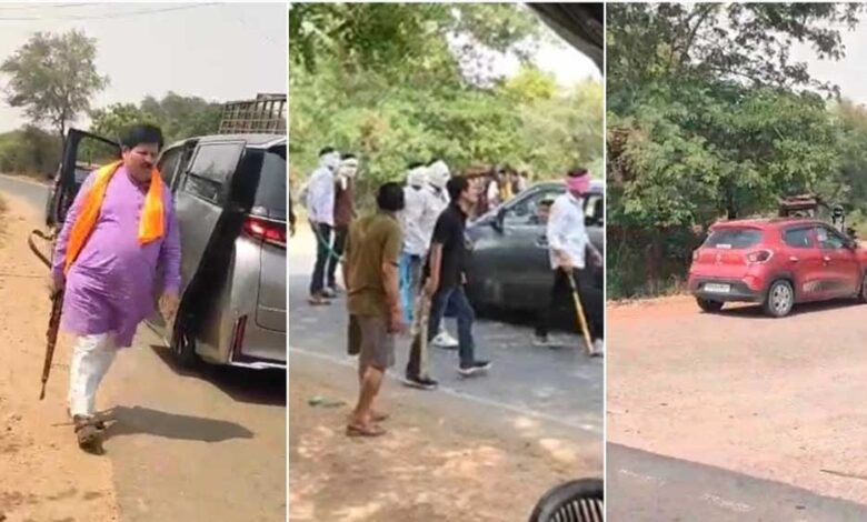 बंदूक-लेकर-निकले-bjp-विधायक-अंबरीश-शर्मा-ने-काट-दिया-गदर