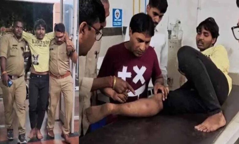 उज्जैन:-लव-जिहाद-के-आरोपी-ने-पुलिस-की-पिस्टल-छीनकर-चलाई-गोलियां,-शॉर्ट-एनकाउंटर-में-हुआ-घायल