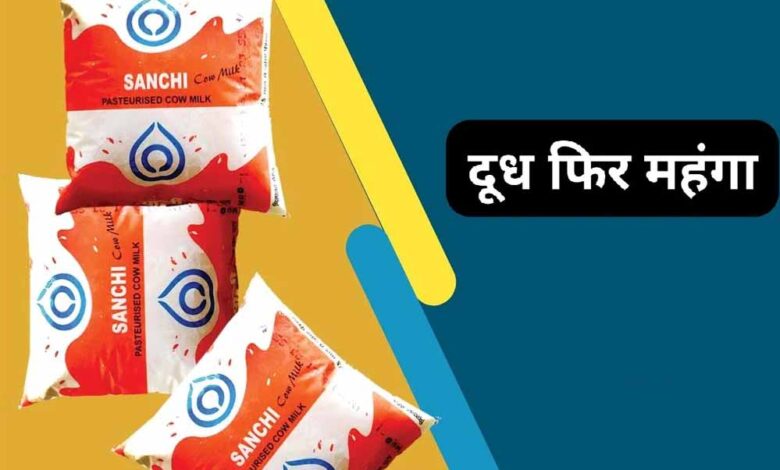 सांची-ने-दूध-के-दाम-बढ़ाए,-आज-से-इतने-रुपए-लीटर-मिलेगा-दूध,-दही,-मक्खन,-घी-भी-महंगा