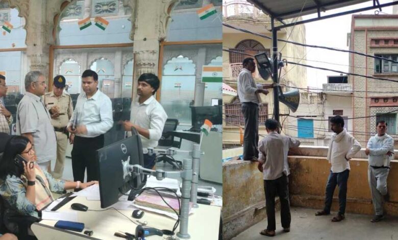 ग्वालियर-में-जगह-जगह-लगाए-जा-रहे-सायरन,-कंट्रोल-रूम-स्थापित,-कलेक्टर-एसपी-एक्शन-मोड-में