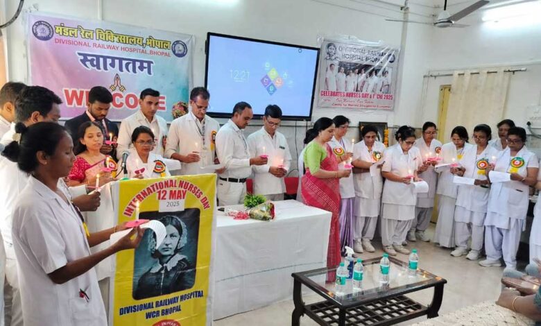 इंटरनेशनल-नर्सेस-डे:-एक-नेतृत्व-की-आवाज-–-मंडल-रेल-चिकित्सालय