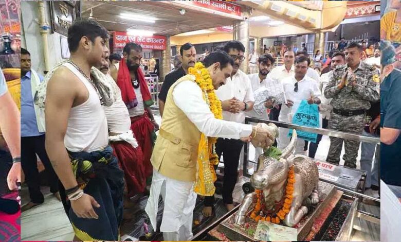नरोत्तम-मिश्रा-ने-किए-महाकाल-और-बाबा-अंगारेश्वर-के-दर्शन,-बोले-भारत-विश्व-गुरु-बने-बस-यही-कामना