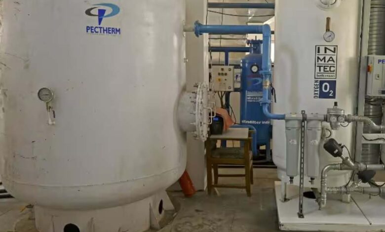 ऑक्सीजन-प्लांट्स-की-क्रियाशीलता-और-ऑक्सीजन-की-शुद्धता-को-परखने-के-लिए-4-घंटे-की-मॉकड्रिल