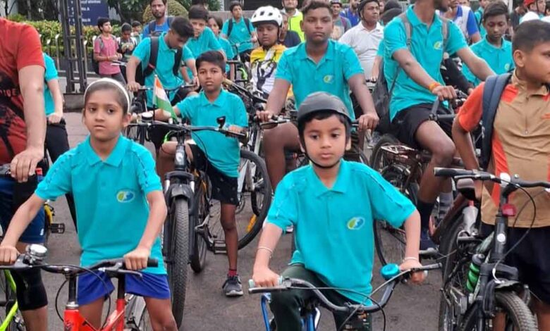 विश्व साइकिल दिवस पर साइकिल मैराथन में 250 से अधिक युवाओं और खिलाड़ियों ने की प्रतिभागिता