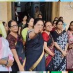 इंदौर-भाजपा-महिला-मोर्चा-ने-कमिश्नर-ऑफिस-के-सामने-किया-प्रदर्शन,-कांग्रेस-पार्षद-कादरी-को-बर्खास्त-करने-की-मांग