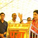 प्रभारी-मंत्री-श्रीमती-कृष्णा-गौर-ने-विधायक-गोपालसिंह-इंजीनियर-के-साथ-जावर-में-बन-रहे-सांदीपनि-सीएम-राइज-स्कूल-के-भवन-का-किया-निरीक्षण