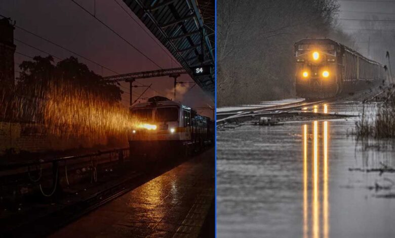 ट्रैक-मेंटेनेंस-और-बारिश-ने-बिगाड़ा-रेल-संचालन,-रीवा-चर्लापल्ली-एक्सप्रेस-14-घंटे-देरी-से-पहुंची