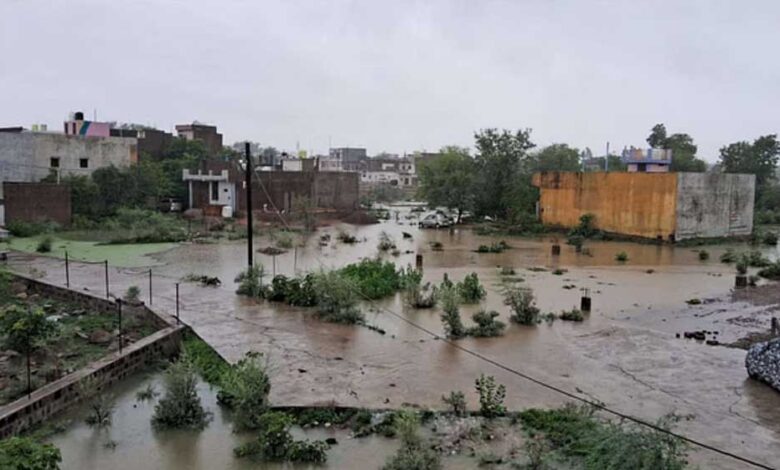 टीकमगढ़,-डिंडौरी-और-गुना-में-भारी-बारिश-से-कई-इलाकों-में-जलभराव-,-नदी-नाले-उफान-पर