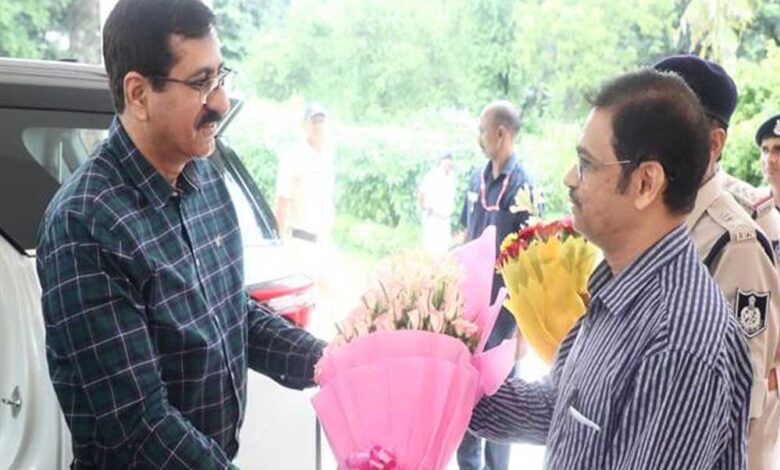 मनोनीत मुख्य न्यायाधिपति का राजभवन में हुआ आगमन