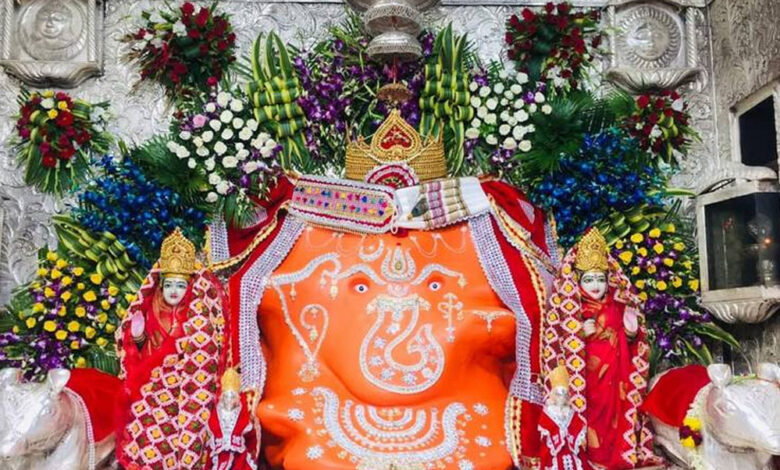 खजराना गणेश मंदिर में भव्य परिवर्तन की शुरुआत, भगवान के लिए बनेगा 5 किलो सोने का मुकुट