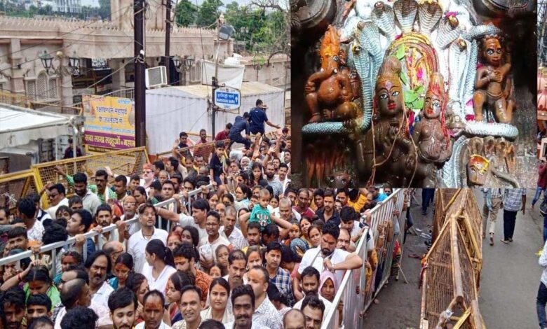 सिर्फ नागपंचमी पर खुलता है अद्भुत श्री नागचंद्रेश्वर मंदिर, रात 12 बजे से दर्शन शुरू