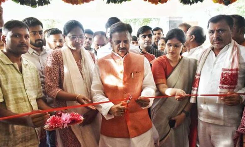 उप मुख्यमंत्री श्री शुक्ल ने रीवा में एसडीएम हुजूर कार्यालय भवन का किया लोकार्पण