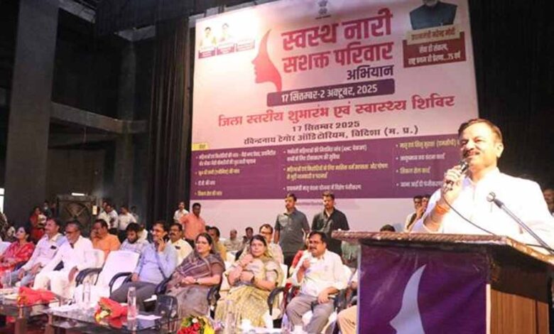 महिलाओं-के-संर्वागीण-विकास-में-मध्यप्रदेश-पीछे-नहीं-:-स्कूल-शिक्षा-मंत्री-सिंह