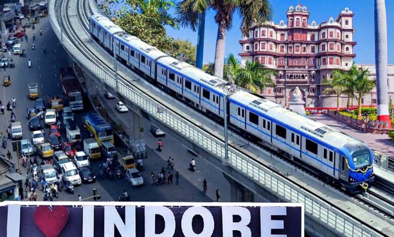 इंदौर-मेट्रो-का-4-km-ट्रायल-रन-पूरा,-दो-साल-पहले-हुआ-था-6-km-तक-परीक्षण