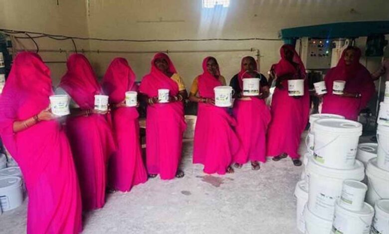 आजीविका-मिशन-से-जुड़ी-महिलाओं-ने-प्राकृतिक-पेंट-बनाकर-की-अनूठी-पहल-:-मुख्यमंत्री-डॉ.-यादव