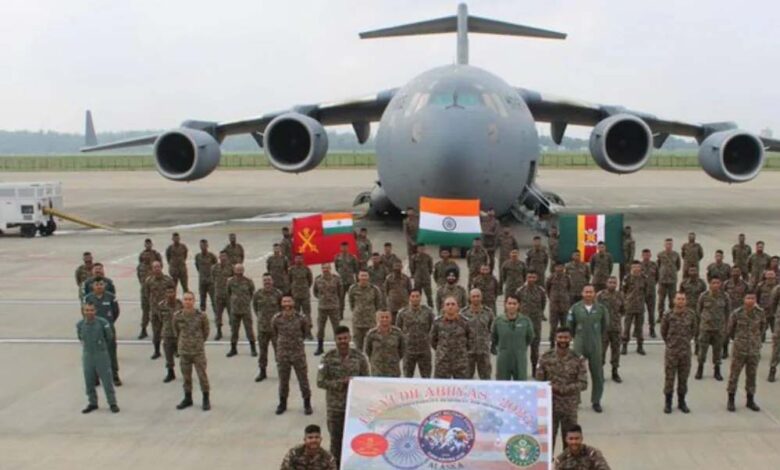 भारत-अमेरिका-के-बीच-ग्वालियर-में-आज-एयरफोर्स-युद्धाभ्यास,-दोनों-देशों-के-लड़ाकू-विमान-दिखाएंगे-ताकत