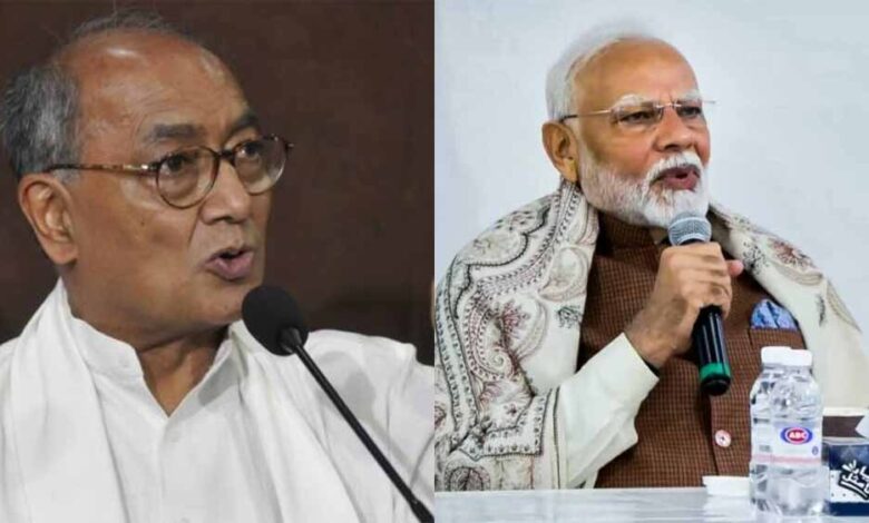 दिग्विजय सिंह ने पीएम मोदी की खुलकर की तारीफ, बोले— यह संगठन की ताकत, जय सिया राम