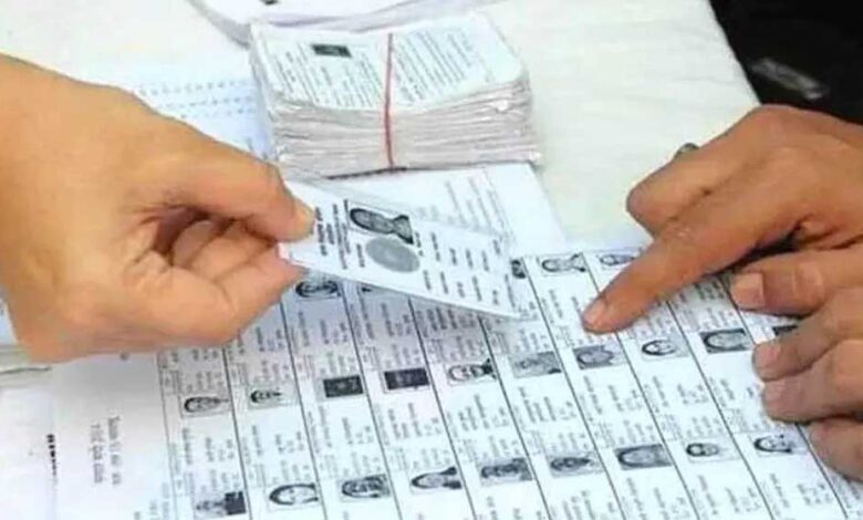 राजधानी में 92,016 मतदाताओं को नोटिस, बूथ लेवल ऑफिसर नो मैपिंग श्रेणी वाले घरों पर पहुंचे