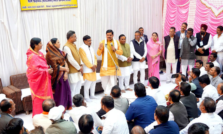 माँ नर्मदा की कृपा से प्रदेश लगातार हो रहा है समृद्ध : मुख्यमंत्री डॉ. यादव