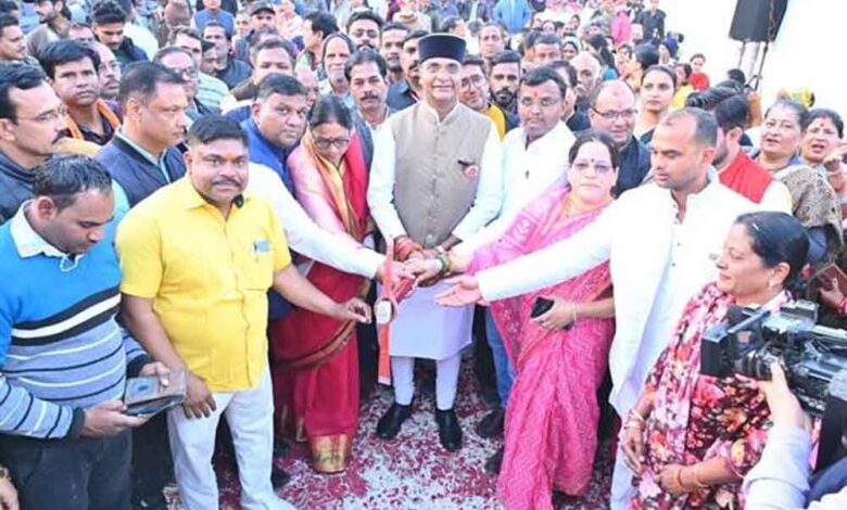 मंत्री सारंग ने नरेला विधानसभा में विभिन्न विकास कार्यों का किया भूमिपूजन