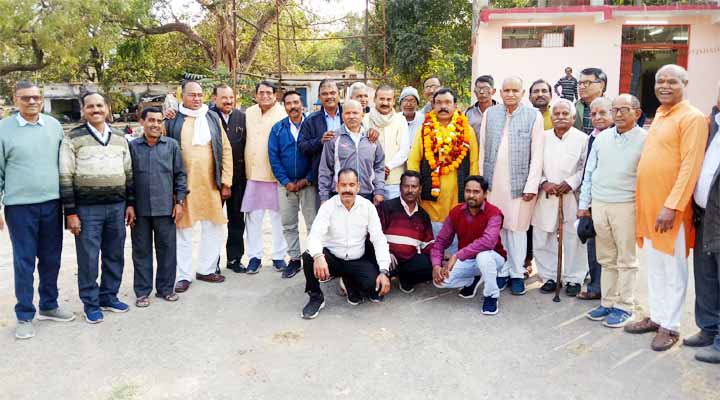 पाल बघेल समाज मंदिर समिति में विश्वास की जीत, महेन्द्र सिंह बघेल तीसरी बार निर्विरोध अध्यक्ष