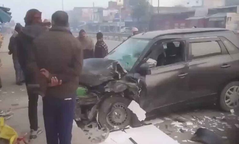 तेज रफ्तार बनी काल: छिंदवाड़ा-नरसिंहपुर हाईवे पर ट्रक से टकराई कार, चालक की मौत