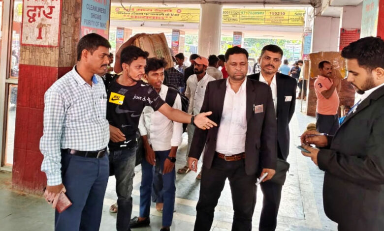 भोपाल रेल मंडल का खजाना: बेटिकट यात्रियों से 9 महीनों में 30 करोड़ रुपए वसूले