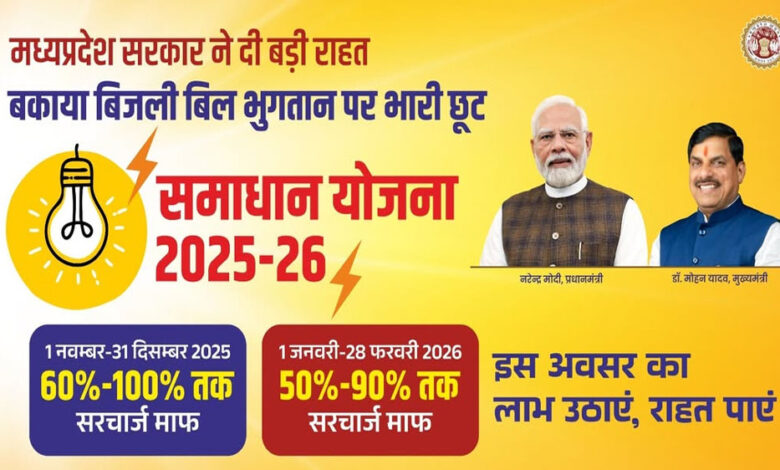 समाधान योजना में 653 करोड़ 60 लाख मूल राशि हुई जमा, 281 करोड़ 54 लाख सरचार्ज हुआ माफ : ऊर्जा मंत्री तोमर