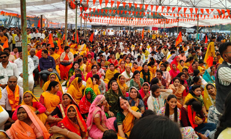 भोजशाला में 2034 तक मंदिर निर्माण और लंदन से मां सरस्वती की मूर्ति वापस लाने का संकल्प