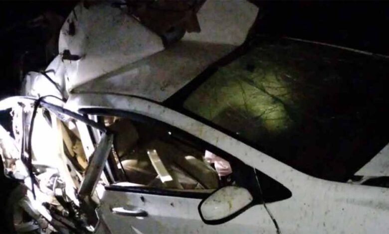 नरसिंहपुर में कार पलटने से चार दोस्त गंभीर घायल, पुलिस ने शुरू की जांच