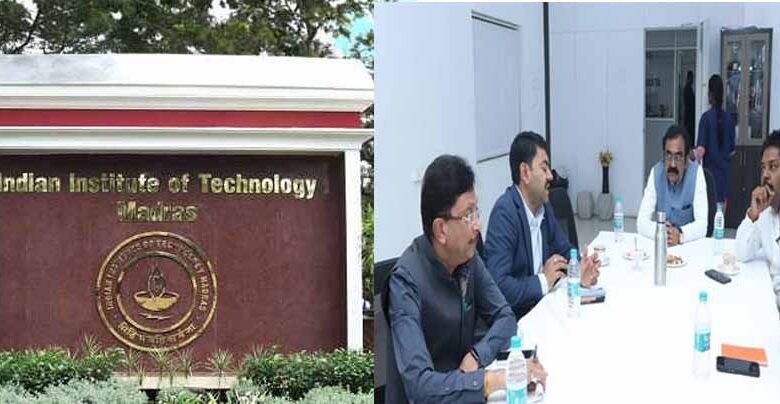 आईआईटी मद्रास में 3D प्रिंटिंग तकनीक का अवलोकन, लोक निर्माण मंत्री राकेश सिंह ने देखी फ्यूचर-रेडी निर्माण प्रणाली